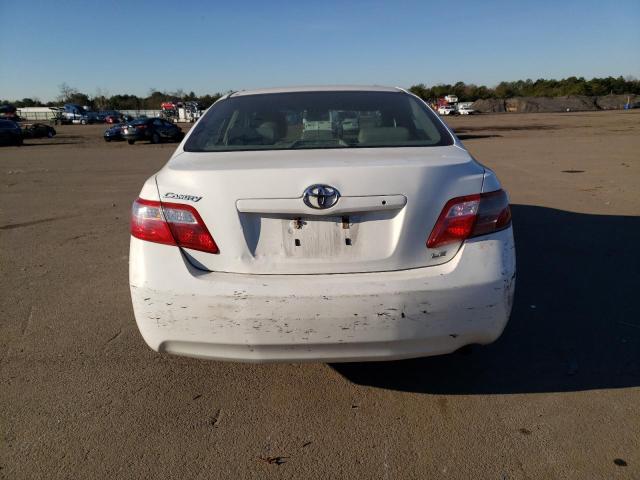 4T1BE46K49U899778 - 2009 TOYOTA CAMRY BASE WHITE photo 6