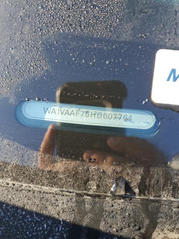 WA1VAAF75HD007764 - 2017 AUDI Q7 PRESTIGE შავი ფოტო 14