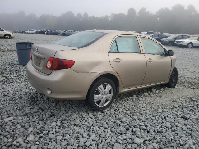 1NXBU4EE8AZ334596 - 2010 TOYOTA COROLLA BASE 金色 照片 3