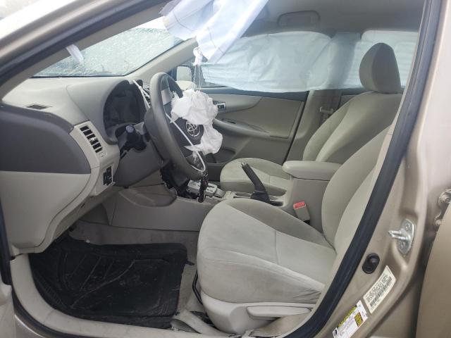 1NXBU4EE8AZ334596 - 2010 TOYOTA COROLLA BASE 金色 照片 7
