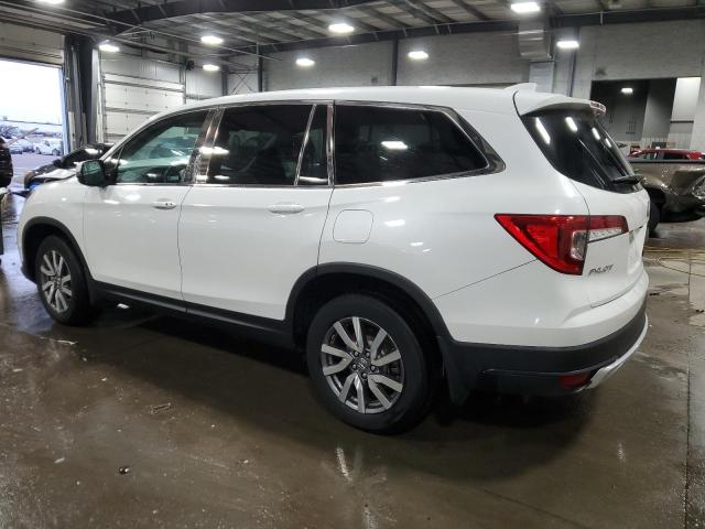 5FNYF6H51LB017576 - 2020 HONDA PILOT EXL WHITE photo 2