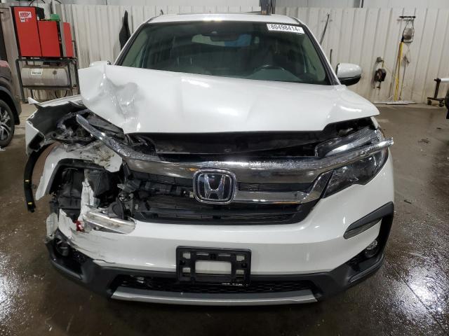 5FNYF6H51LB017576 - 2020 HONDA PILOT EXL WHITE photo 5