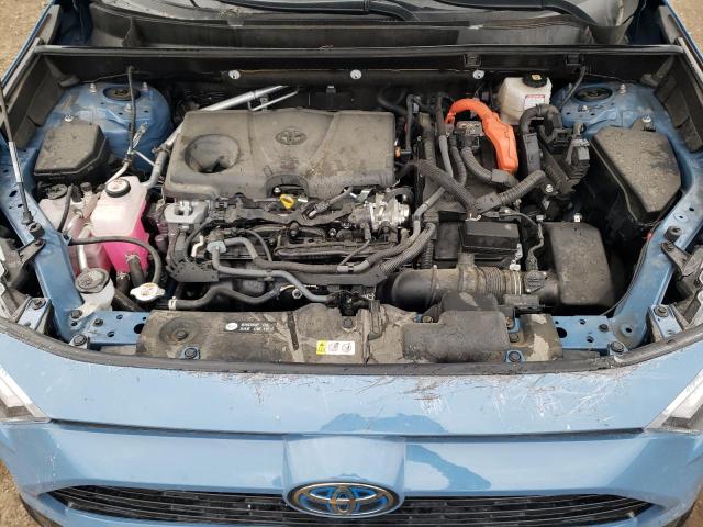 JTM16RFV7ND063283 - 2022 TOYOTA RAV4 SE BLUE photo 11