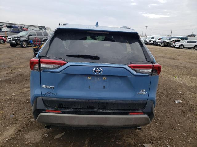 JTM16RFV7ND063283 - 2022 TOYOTA RAV4 SE BLUE photo 6