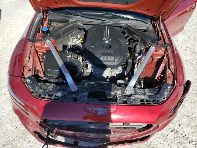 KMTG34TA1NU095669 - 2022 GENESIS G70 BASE RED photo 11