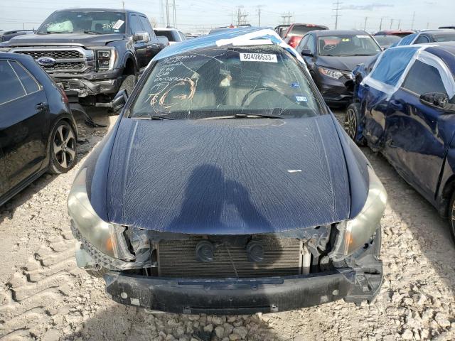 1HGCP26899A083065 - 2009 HONDA ACCORD EXL BLUE photo 5