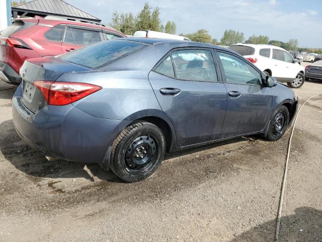 2T1BURHE7HC888541 - 2017 TOYOTA COROLLA L GRAY photo 3