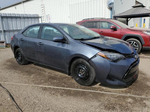 2T1BURHE7HC888541 - 2017 TOYOTA COROLLA L GRAY photo 4