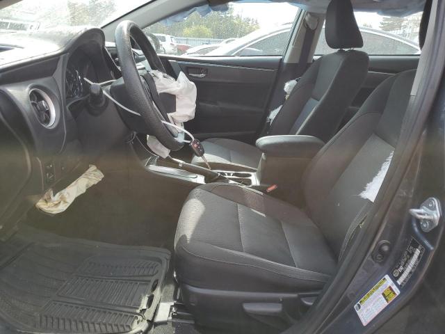 2T1BURHE7HC888541 - 2017 TOYOTA COROLLA L GRAY photo 7