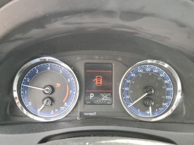 2T1BURHE7HC888541 - 2017 TOYOTA COROLLA L GRAY photo 9