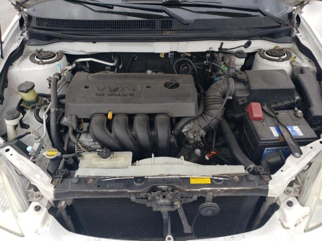 2T1KR32E53C138961 - 2003 TOYOTA COROLLA MA XR WHITE photo 11