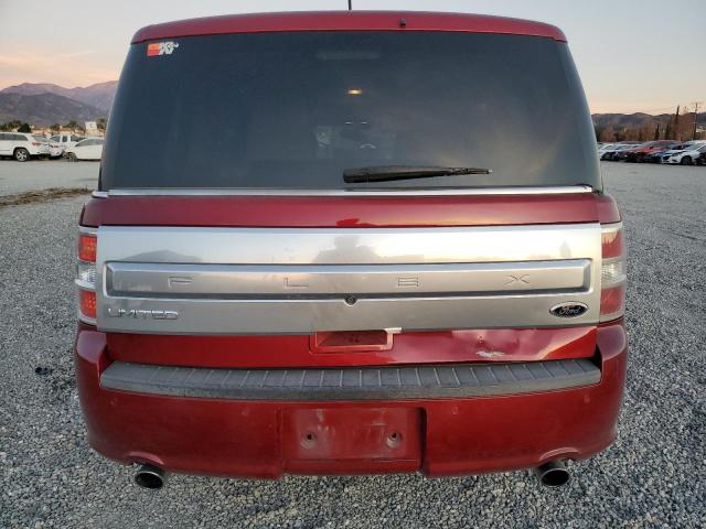 2FMHK6DT2DBD13040 - 2013 FORD FLEX LIMITED BURGUNDY photo 6