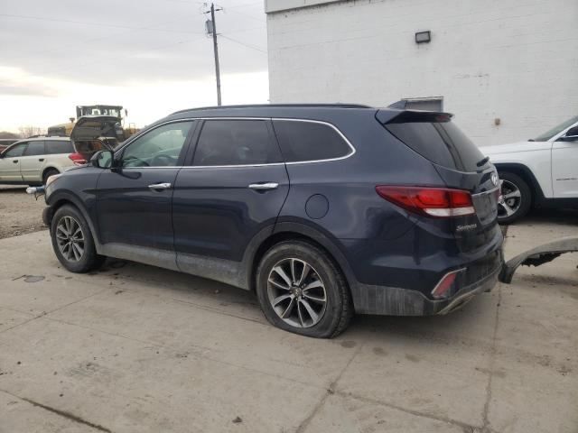 KM8SMDHF6HU212429 - 2017 HYUNDAI SANTA FE SE BLUE photo 2