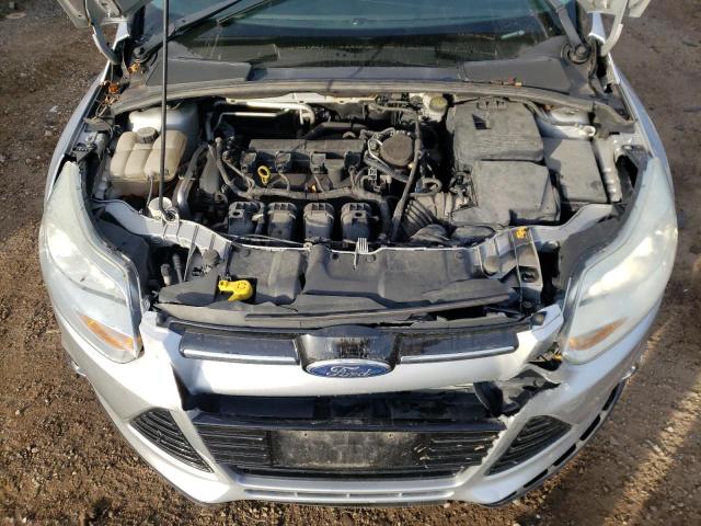 1FAHP3H29CL207050 - 2012 FORD FOCUS SEL SILVER photo 11