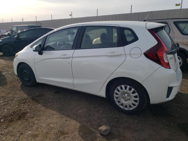 JHMGK5H53GX002475 - 2016 HONDA FIT LX WHITE photo 2