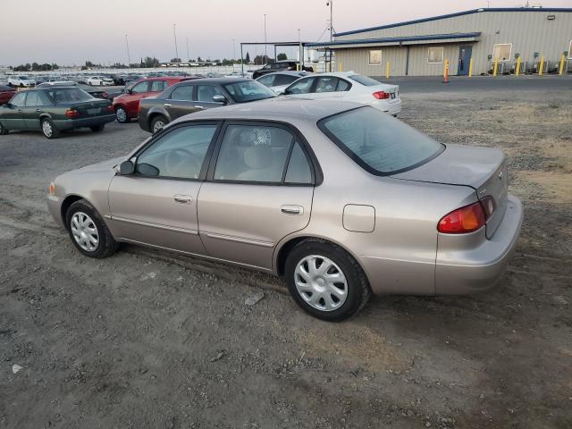 1NXBR12E02Z607178 - 2002 TOYOTA COROLLA CE 银色 照片 2