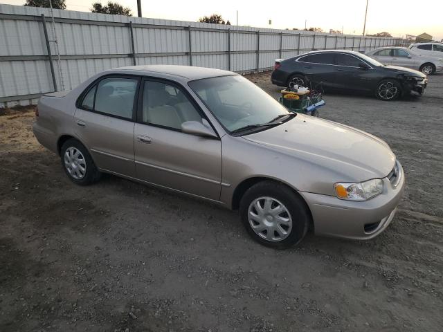 1NXBR12E02Z607178 - 2002 TOYOTA COROLLA CE 银色 照片 4