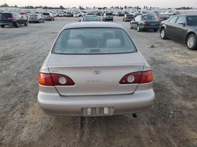 1NXBR12E02Z607178 - 2002 TOYOTA COROLLA CE 银色 照片 6