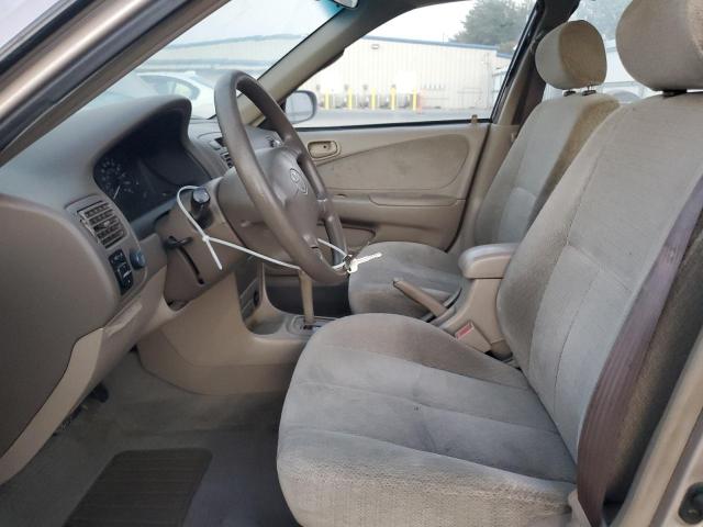 1NXBR12E02Z607178 - 2002 TOYOTA COROLLA CE 银色 照片 7