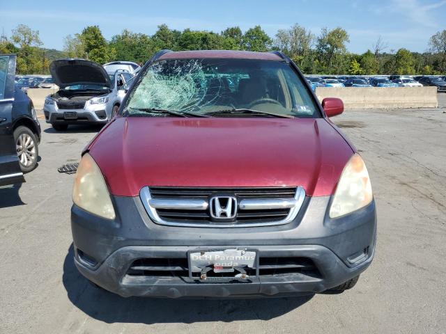 SHSRD78884U245790 - 2004 HONDA CR-V EX BURGUNDY photo 5