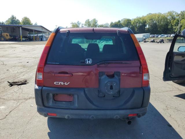 SHSRD78884U245790 - 2004 HONDA CR-V EX BURGUNDY photo 6
