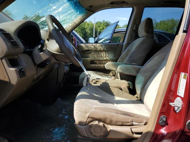 SHSRD78884U245790 - 2004 HONDA CR-V EX BURGUNDY photo 7