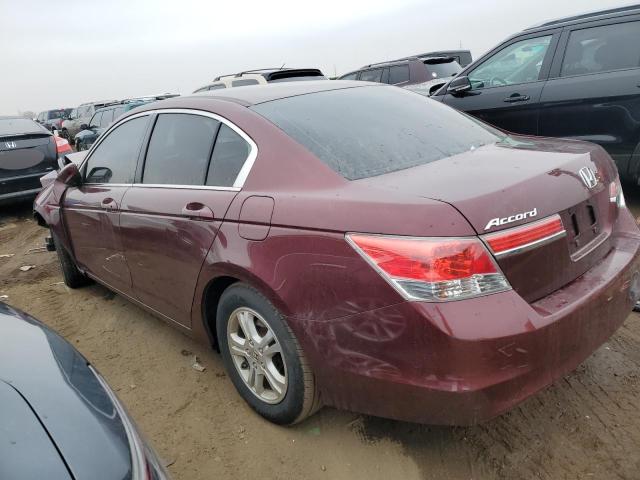 1HGCP2F32BA044831 - 2011 HONDA ACCORD LX BURGUNDY photo 2