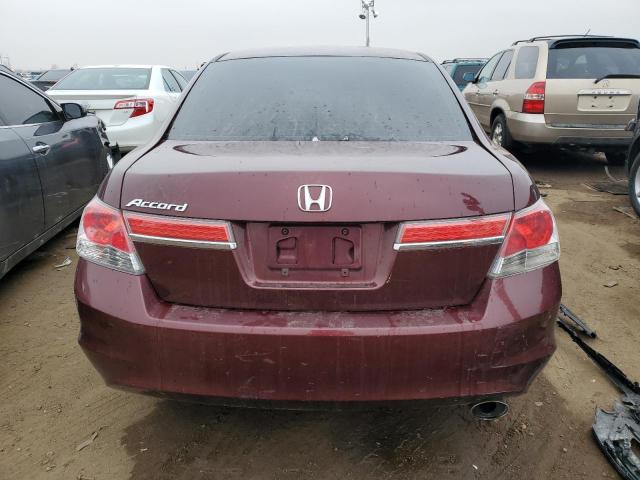 1HGCP2F32BA044831 - 2011 HONDA ACCORD LX BURGUNDY photo 6