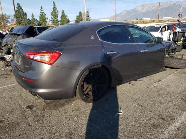 ZAM57YSA2J1271008 - 2018 MASERATI GHIBLI S GRAY photo 3