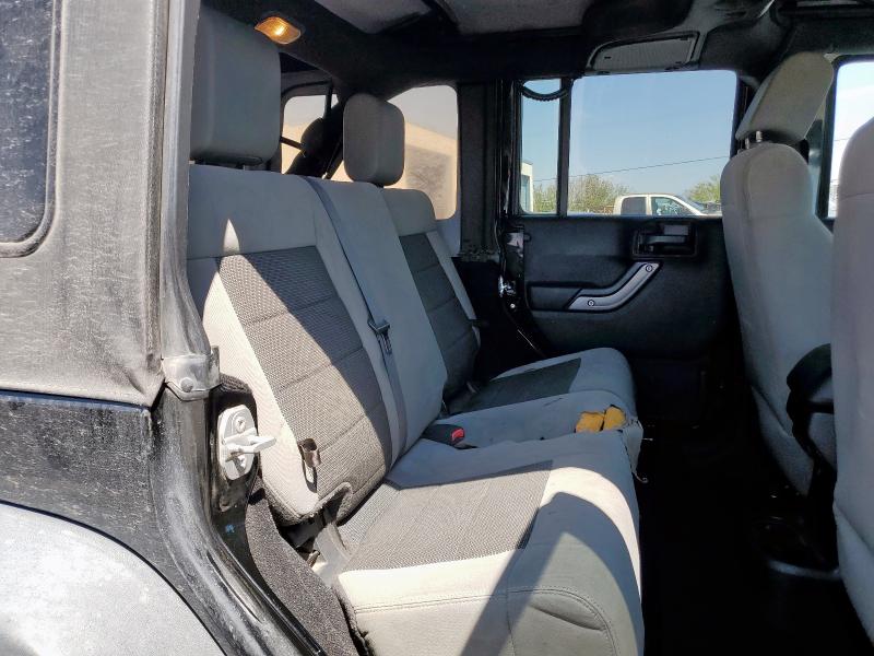 1C4BJWDG0FL697032 - 2015 JEEP WRANGLER U SPORT BLACK photo 10