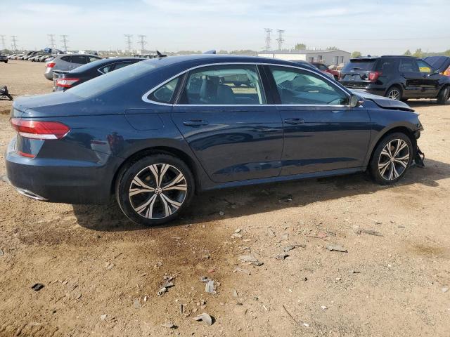 1VWSA7A32NC007512 - 2022 VOLKSWAGEN PASSAT SE BLUE photo 3