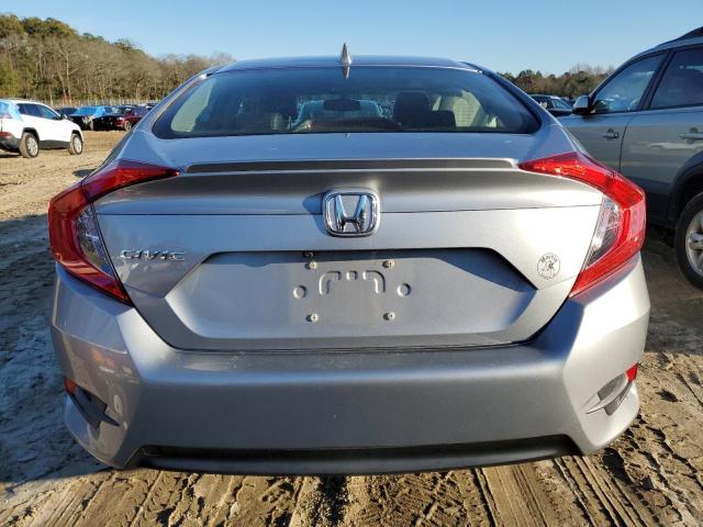 JHMFC1F74JX043744 - 2018 HONDA CIVIC EXL Արծաթագույն լուսանկար 6