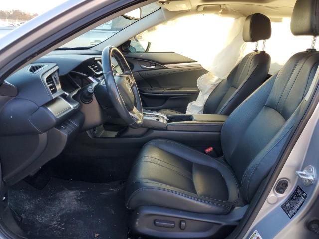 JHMFC1F74JX043744 - 2018 HONDA CIVIC EXL Արծաթագույն լուսանկար 7