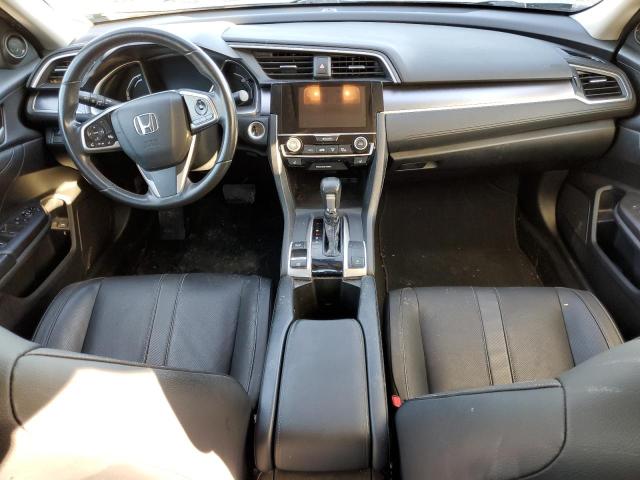 JHMFC1F74JX043744 - 2018 HONDA CIVIC EXL Արծաթագույն լուսանկար 8