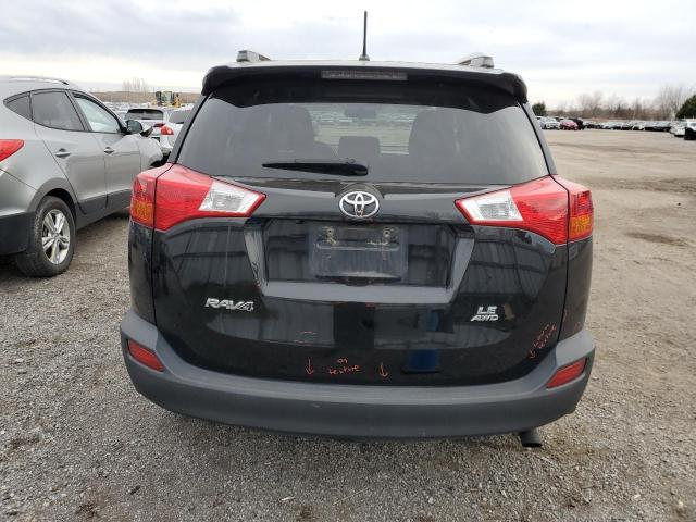 2T3BFREV6DW107507 - 2013 TOYOTA RAV4 LE BLACK photo 6