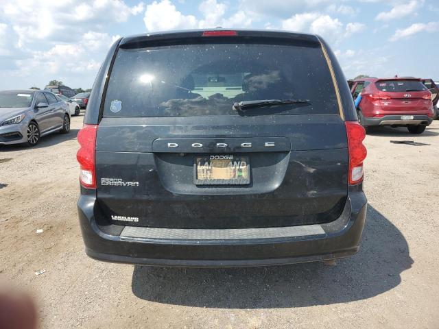 2C4RDGCG1JR244292 - 2018 DODGE GRAND CARAVAN SXT BLACK photo 6