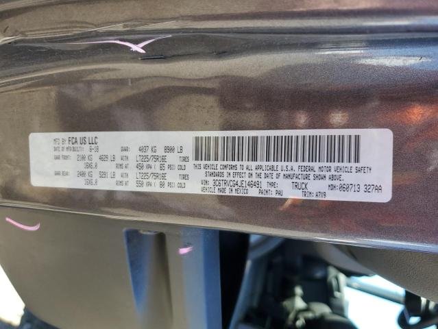 3C6TRVCG4JE146491 - 2018 RAM PROMASTER 2500 HIGH Gris photo 13