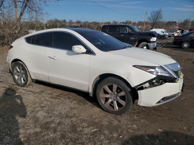 2HNYB1H64AH503999 - 2010 ACURA ZDX ADVANCE WHITE photo 4