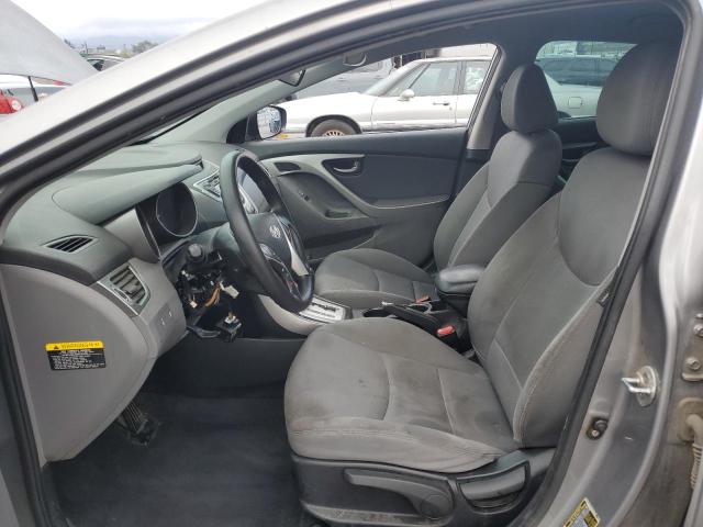 KMHDH4AE7BU156829 - 2011 HYUNDAI ELANTRA GLS GRAY photo 7