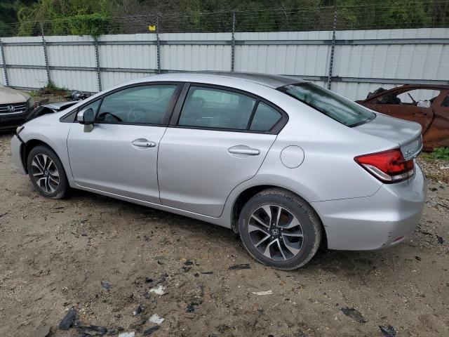 19XFB2F86EE067553 - 2014 HONDA CIVIC EX SILVER photo 2