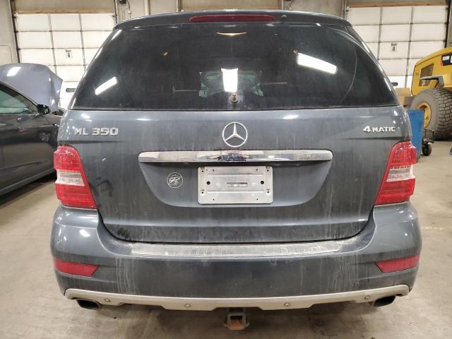 4JGBB8GB0AA573223 - 2010 MERCEDES-BENZ ML 350 4MATIC BLUE photo 6