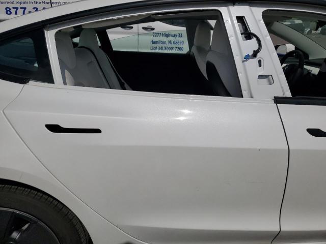 5YJ3E1EB7MF068740 - 2021 TESLA MODEL 3 WHITE photo 10