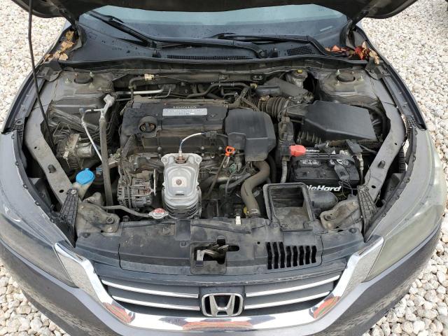 1HGCR2F32DA254147 - 2013 HONDA ACCORD LX GRAY photo 11