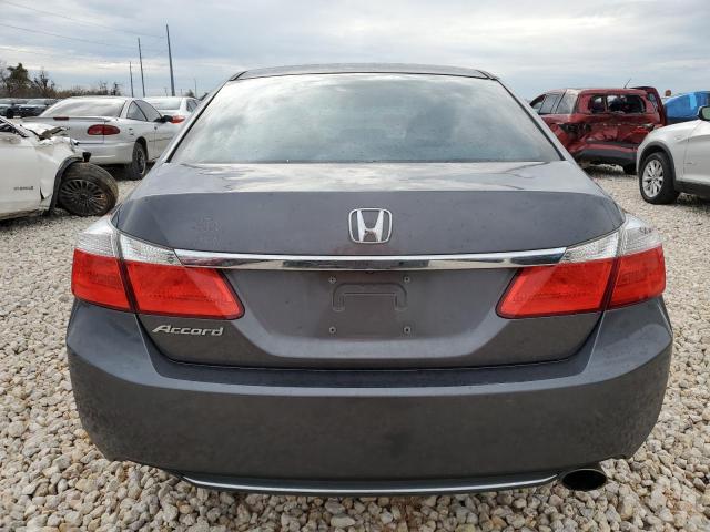 1HGCR2F32DA254147 - 2013 HONDA ACCORD LX GRAY photo 6