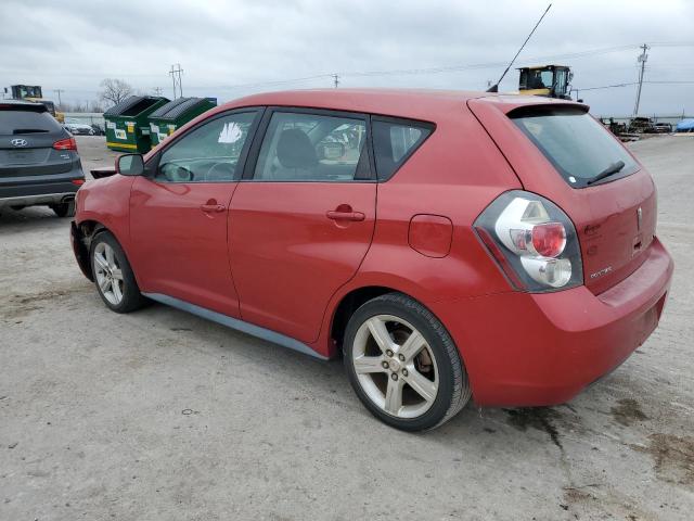 5Y2SL67089Z433518 - 2009 PONTIAC VIBE RED photo 2