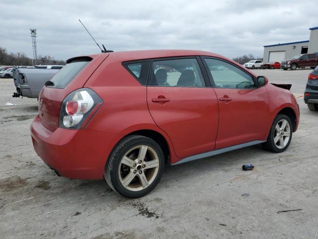 5Y2SL67089Z433518 - 2009 PONTIAC VIBE RED photo 3