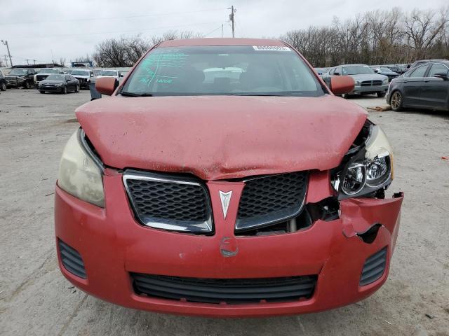 5Y2SL67089Z433518 - 2009 PONTIAC VIBE RED photo 5