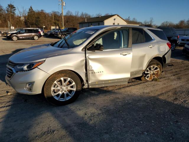 3GNAXUEV8MS125989 - 2021 CHEVROLET EQUINOX LT SILVER photo 1