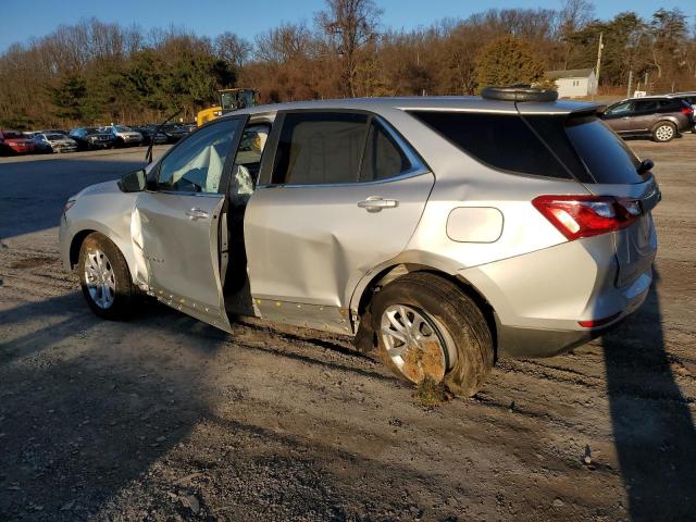 3GNAXUEV8MS125989 - 2021 CHEVROLET EQUINOX LT SILVER photo 2