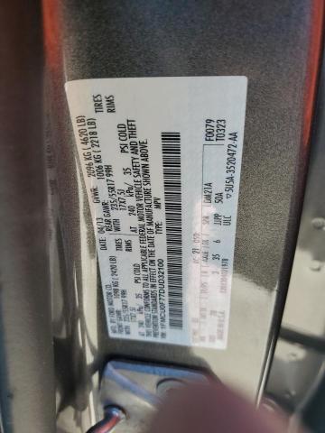 1FMCU0F77DUD32100 - 2013 FORD ESCAPE S GRAY photo 14